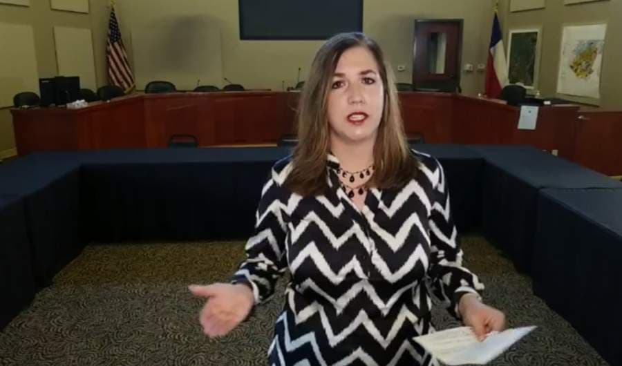 Lakeway Mayor Sandy Cox updates the community in live broadcast alongside Lake Travis Fire Rescue