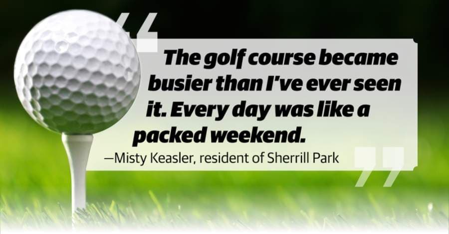 Residents question golf as an essential activity as rounds soar at Richardson course