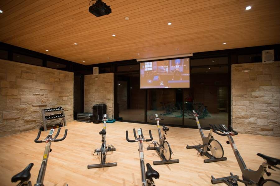 There is a yoga studio for Cane Island residents.  (Courtesy Kaplan Public Relations)