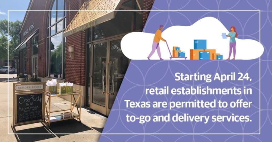 Retailers at Southlake Town Square, Grapevine Mills Mall offer limited service starting April 24