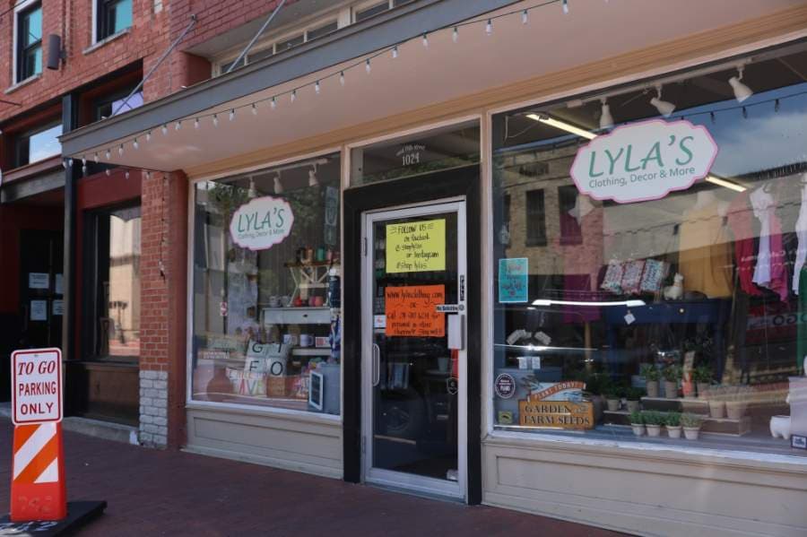 Lyla's: Clothing Decor and More recently added all of its items from the store to online for e-commerce online. The store will continue its online shop as well as offer curbside pickup for orders. (Liesbeth Powers/Community Impact Newspaper)