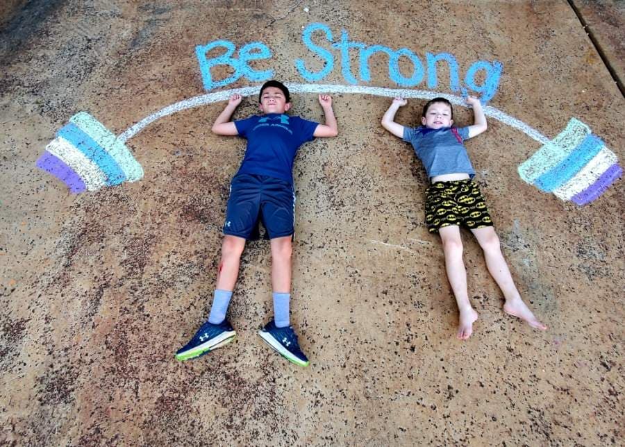 Lakeway highlights artistic talent through ‘Chalk Your Walk’ event
