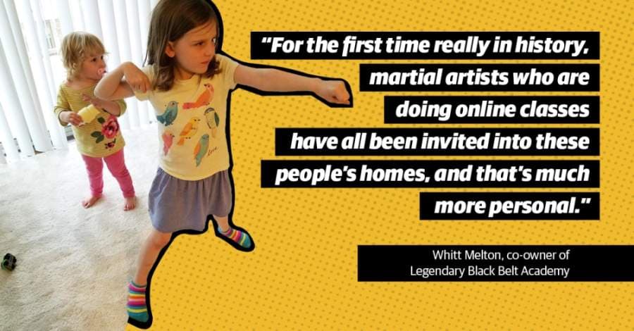 Richardson martial arts business Legendary Black Belt Academy brings the studio to students