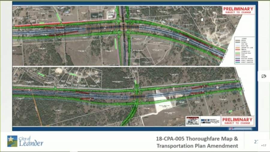 Toll 183A, I-35 connection project added to Leander Transportation Plan