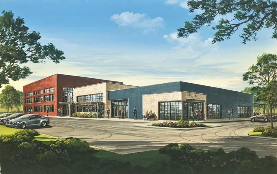 Infinity Realty Partners and Brahma Title & Escrow opened a new corporate headquarters at 299 E. Eldorado Parkway, McKinney, in spring 2020. (Rendering courtesy Craig Anderson)