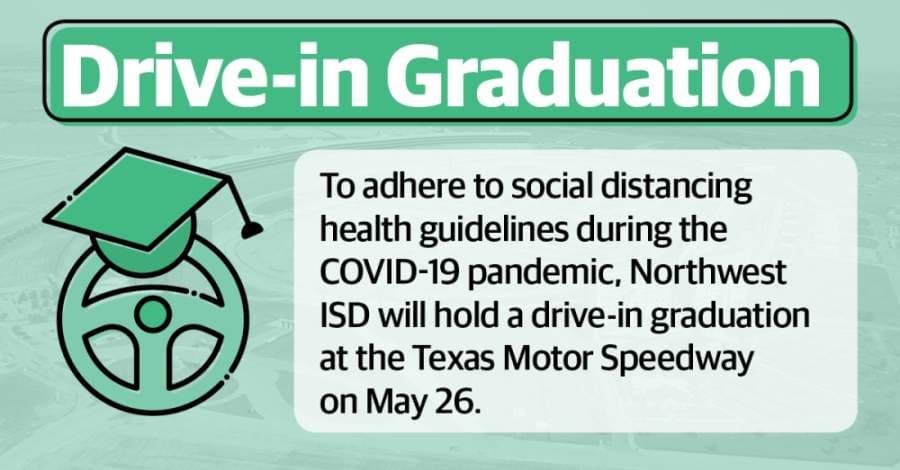 Northwest ISD to hold drive-in graduation at Texas Motor Speedway