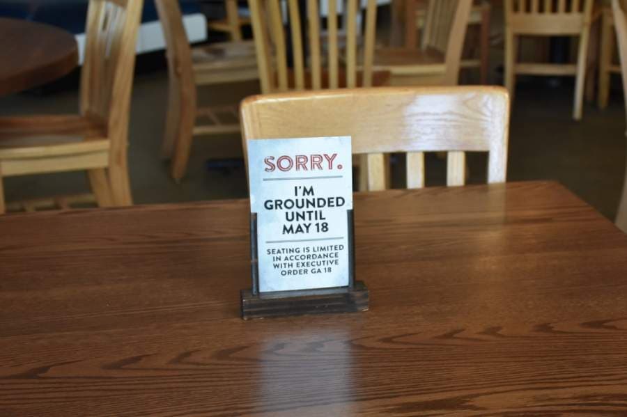 Tricky Fish will remain closed to dine-in patrons until May 18. (Makenzie Plusnick/Community Impact Newspaper)