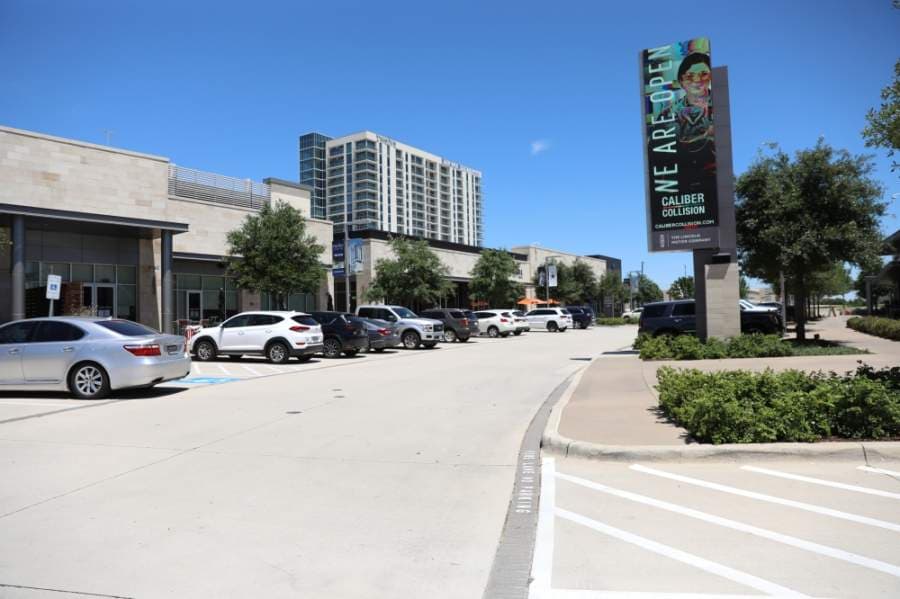 Establishments at The Star in Frisco had customers throughout the day on May 1. (Liesbeth Powers/Community Impact Newspaper)