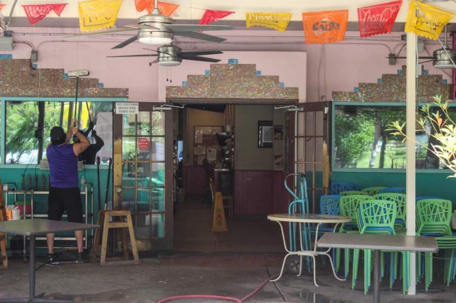 Baby Acapulco's on Barton Springs Road will open its dining room on Monday, May 4. (Christopher Neely/Community Impact Newspaper)