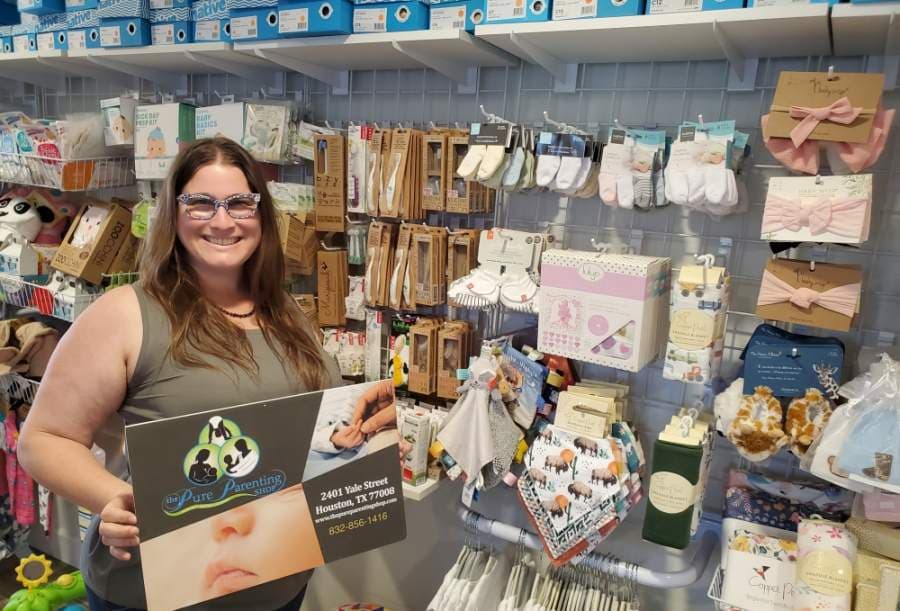 Sarah Godwin, owner of The Pure Parenting Shop, has endured fires, floods and layoffs, but the virus outbreak was a new level of challenge. (Courtesy Sarah Godwin)