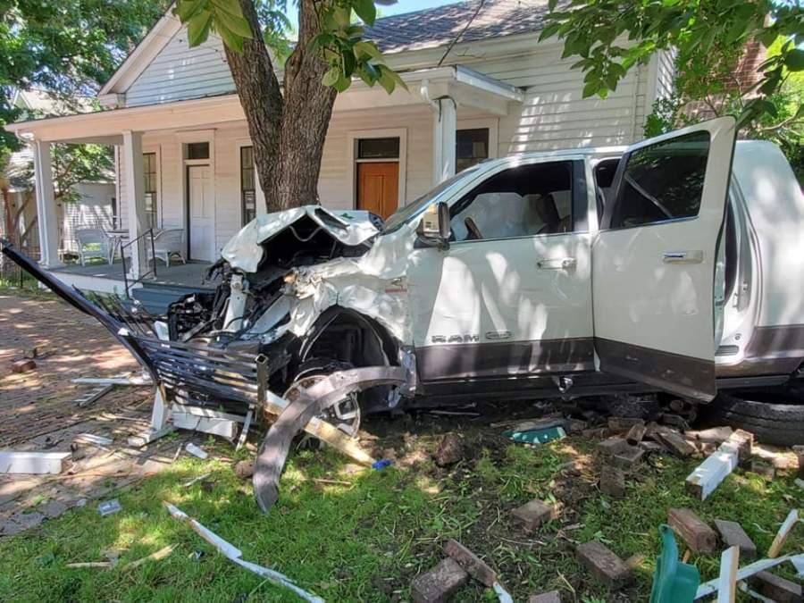 Oldest house in McKinney to undergo repairs following vehicle accident