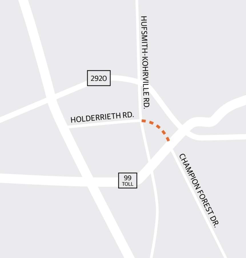 Harris County studies project to extend Holderrieth Road to the Grand Parkway