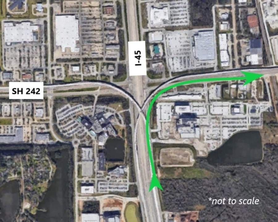 New flyover announced for I-45 N and SH 242
