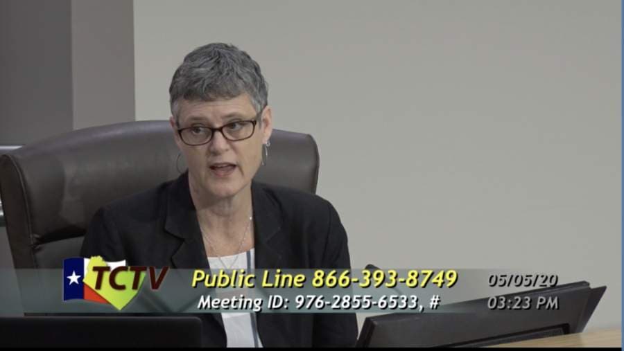 Travis County commissioners, staff discuss hiring County Judge Sarah Eckhardt as deputy emergency coordinator when she departs current role