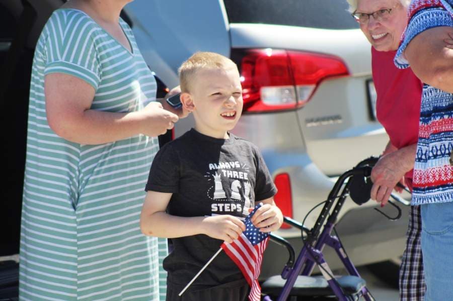 Dallas-Fort Worth residents of all ages were on hand at Texas Health Alliance hospital May 6 to witness a flyover by the U.S. Navy Blue Angels. (Ian Pribanic/Community Impact Newspaper)