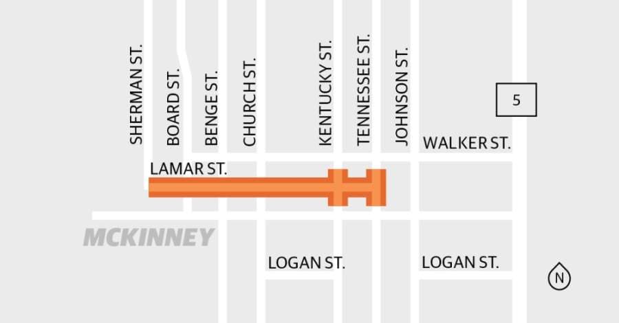 McKinney transportation update: Downtown pedestrian improvements