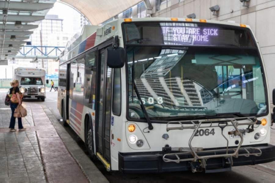METRO: March 2020 transit ridership down 25% compared to last year