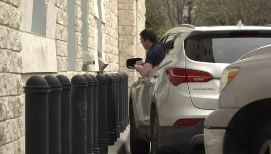 The Frisco Public Library served 851 residents through its curbside pickup service during the last seven days of April. (Screenshot courtesy city of Frisco)