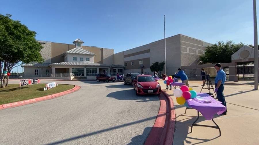 Leander ISD hosted a School Nurse Appreciation Station at Vista Ridge High School on May 6. (Courtesy Leander ISD)