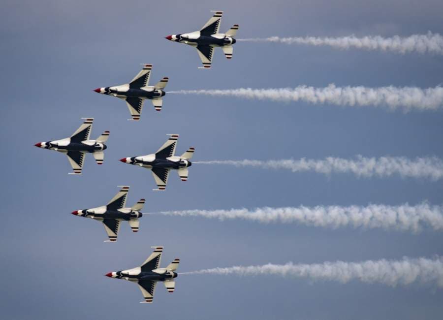 Thunderbirds to fly over Lakeway, Hudson Bend area in support of front-line workers