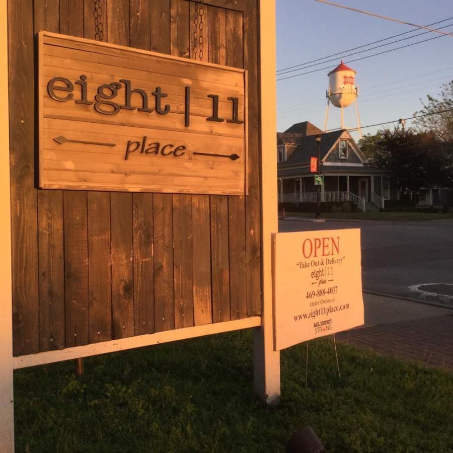 Downtown Frisco eatery eight11 Place offered takeout and delivery throughout the coronavirus stay-at-home orders. (Courtesy eight11 Place)