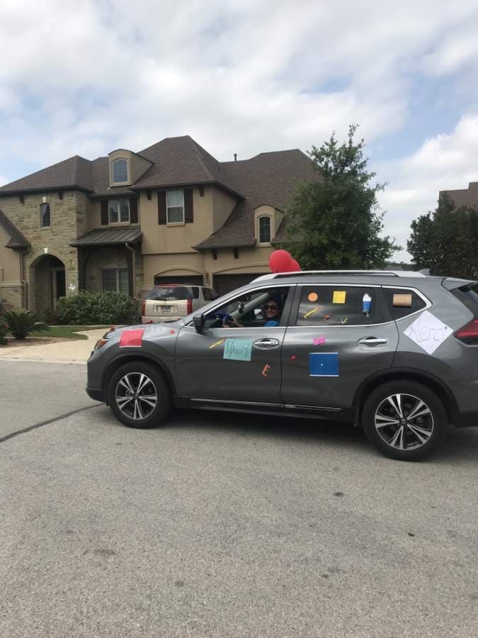 GALLERY: Sweetwater preschool teachers spread positivity through socially distant car parade