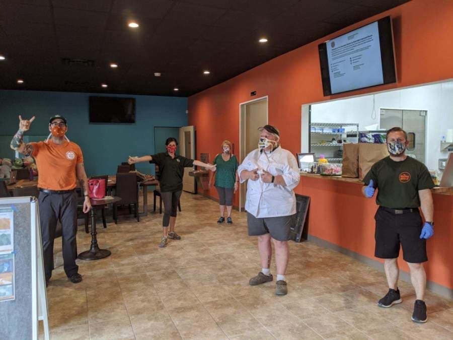 The Abundant Harvest features a kitchen and community gathering spaces in addition to its pantry warehouse. (Courtesy The Abundant Harvest Kitchen)