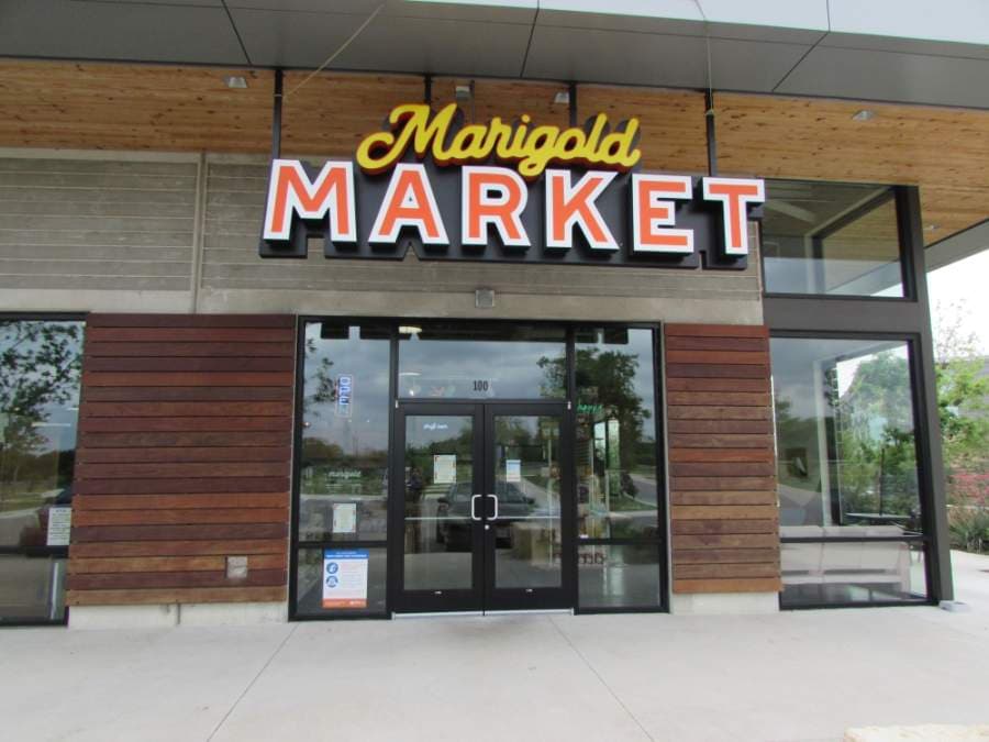 Marigold Market & Cafe is located in Lantana Place. (Nicholas Cicale/Community Impact Newspaper)