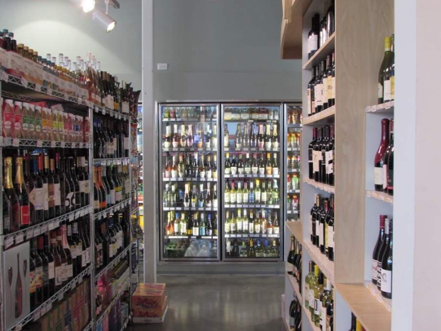Marigold Market & Cafe has a large selection of wine and beer as well as groceries. (Nicholas Cicale/Community Impact Newspaper)