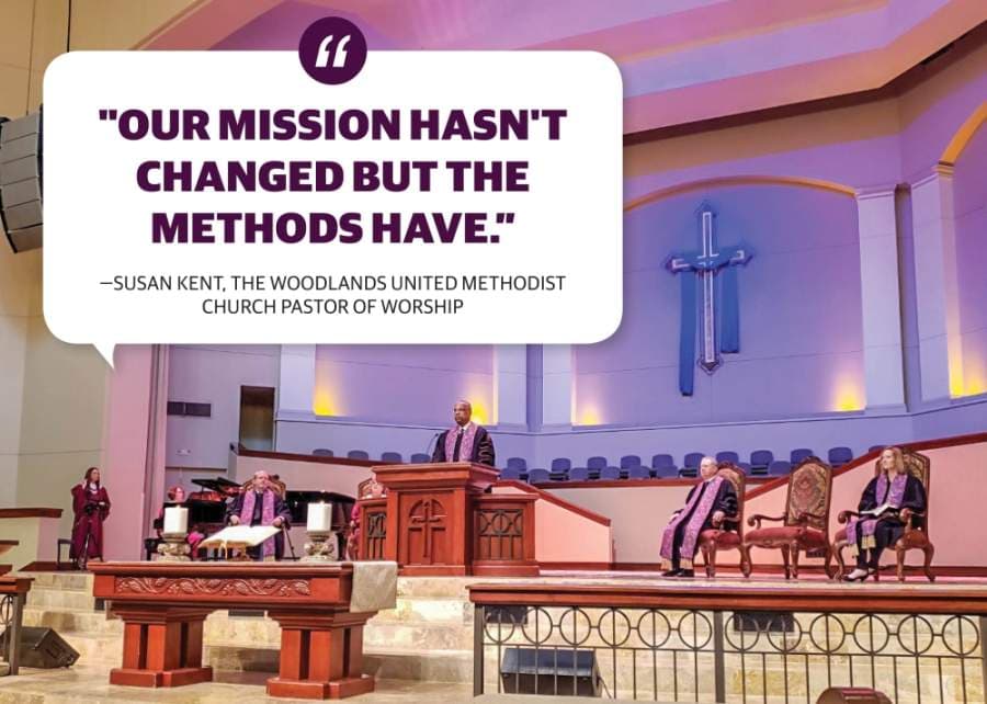 The Woodlands worship leaders adapt to 'digital discipleship'