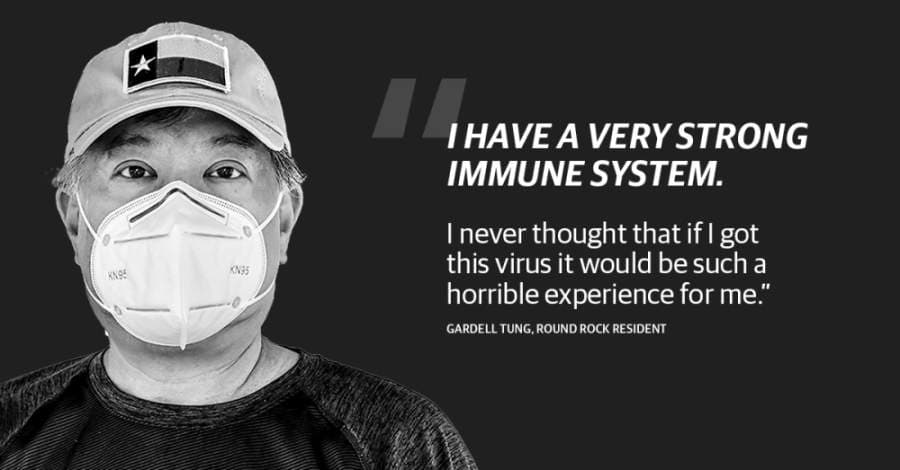 Meet Gardell Tung, Round Rock resident and COVID-19 survivor