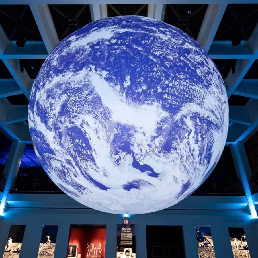 Earth goes on display as the Houston Museum of Natural Science reopens to the public May 15