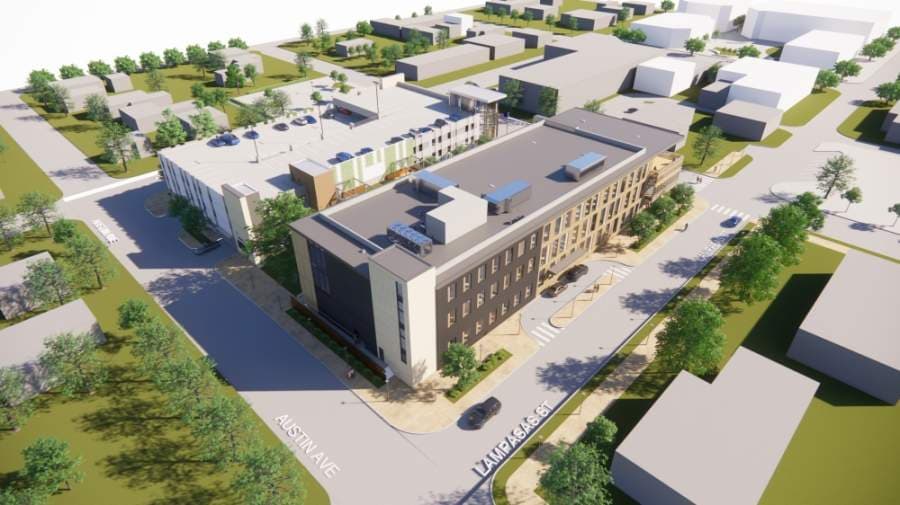 The new library will be approximately 65,000 square feet, Cervantes said.
