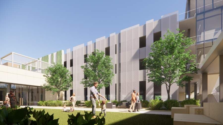 A parking garage will add approximately 300 parking spaces to downtown Round Rock.