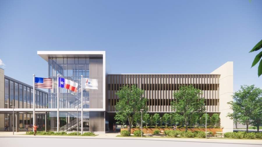 The new public library will be located at 200 E. Liberty Ave. in Round Rock.