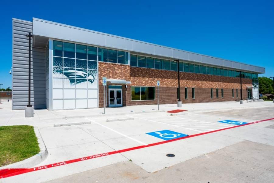 Three of the centers were completed last fall, while the fourth was completed in April. (Courtesy Richardson ISD)