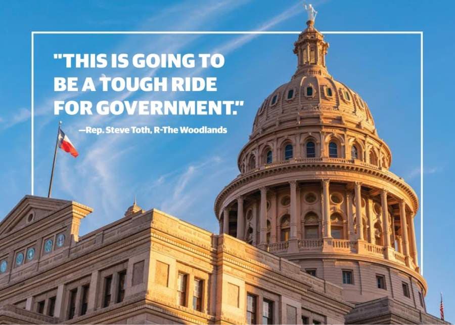 Montgomery County legislators Brandon Creighton, Steve Toth discuss COVID-19 response in Texas