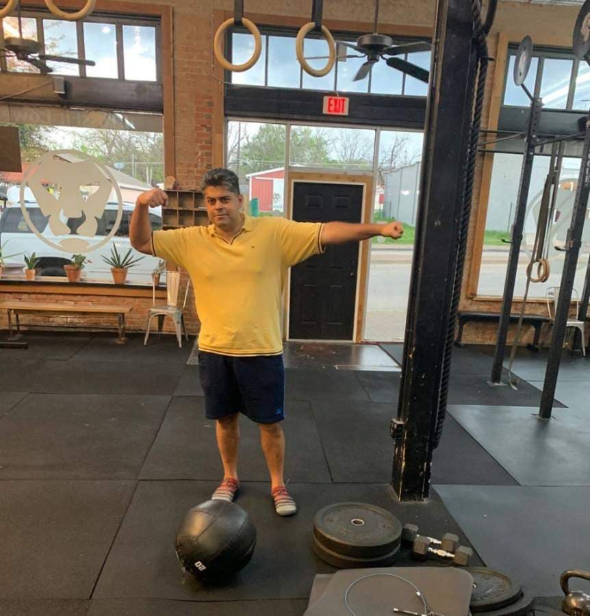 CrossFit Löwe distributed equipment to members during the pandemic to allow the business to continue programming from home. (Courtesy CrossFit Löwe)