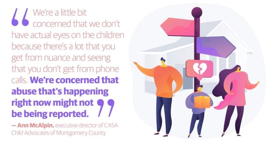 With teachers reporting 15% of abuse cases, Houston-area foster care advocates worry of unreported abuse amid pandemic