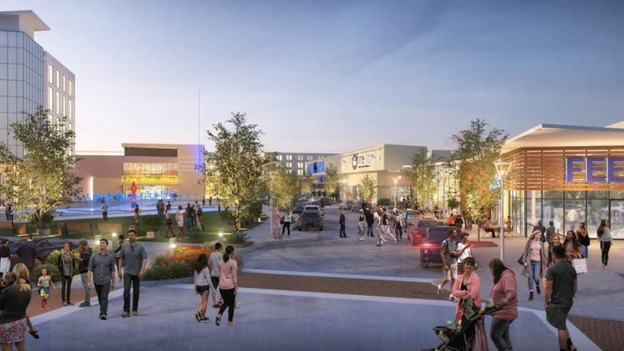 Site plan approved for dine-in theater at Plano's Mustang Square development