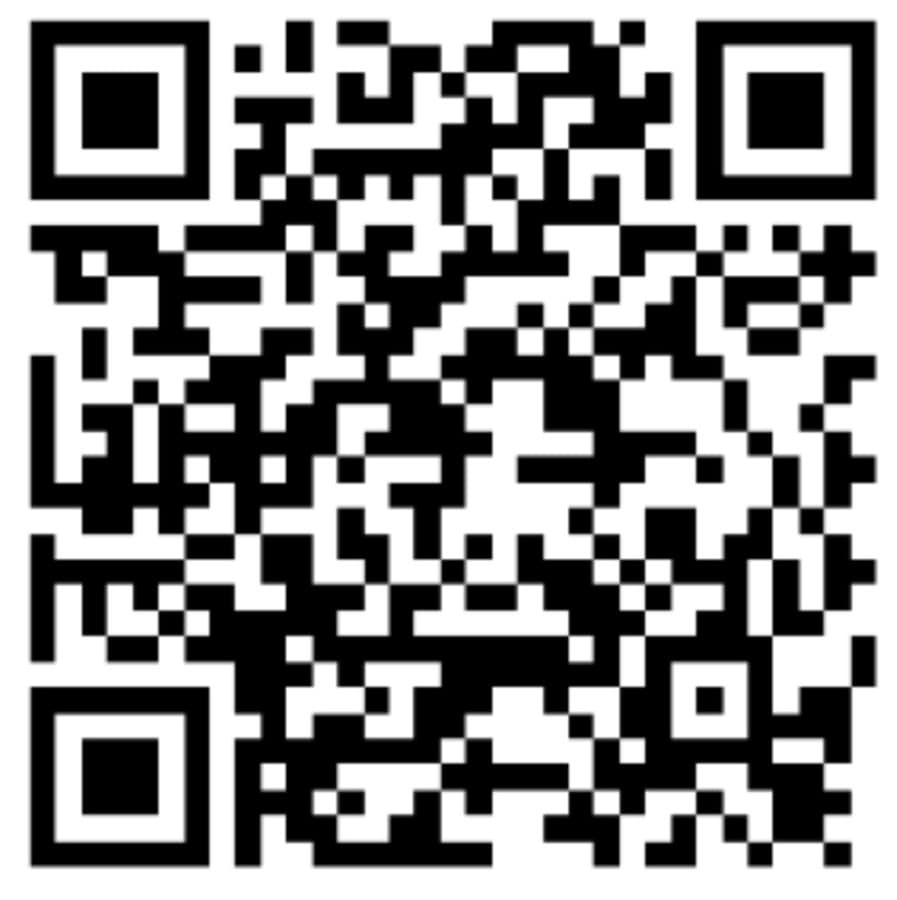 The pair developed a QR code directly linking to Operation Food Bank's donation page. (Courtesy Hillary Xu)