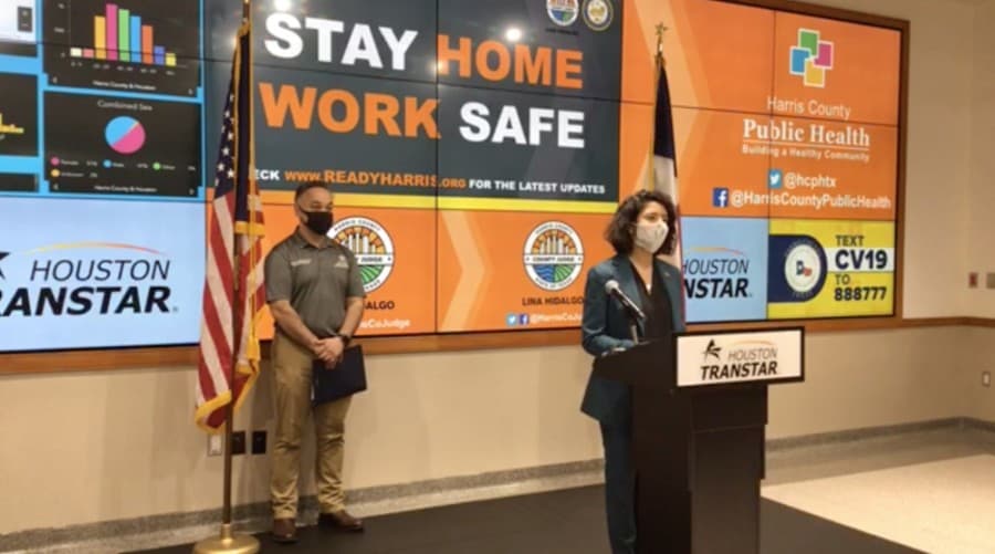 Harris County Judge Lina Hidalgo extends 'Stay Home, Work Safe' order, releases worker protection guidelines