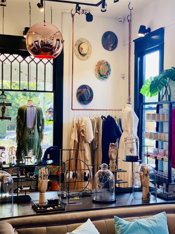 Locally owned boutique Collectivo has opened in a 100-year-old building on Yale Street. (Courtesy Collectivo)