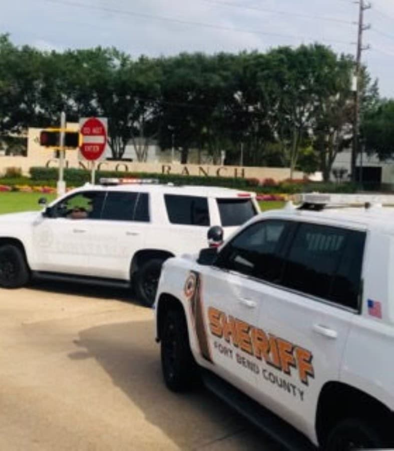 Local law enforcement guided the parade on May 21. (Courtesy Janie Dale)