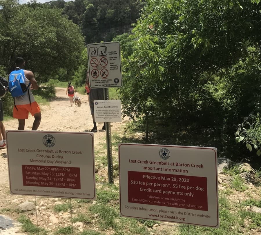 Lost Creek board explains decision to charge fee for access to its entrance at Barton Creek greenbelt