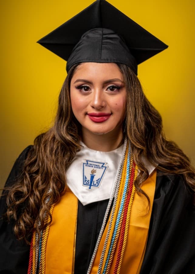 Bianca Aguilar will serve as Carl Wunsche Senior High School's valedictorian for the class of 2020. (Courtesy Spring ISD)