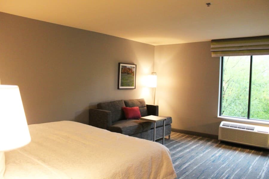 The city of Keller’s first hotel, a Hampton Inn & Suites, is expected to open May 28. (Ian Pribanic/Community Impact Newspaper)
