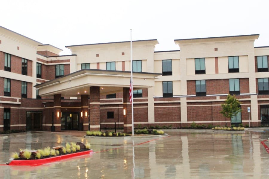 The city of Keller’s first hotel, a Hampton Inn & Suites, is expected to open May 28. (Ian Pribanic/Community Impact Newspaper)