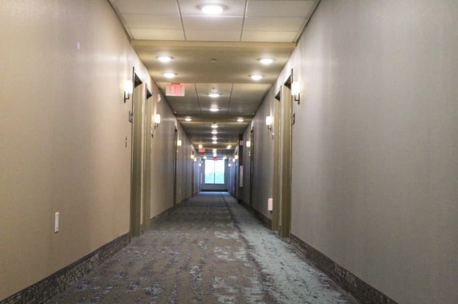The city of Keller’s first hotel, a Hampton Inn & Suites, is expected to open May 28. (Ian Pribanic/Community Impact Newspaper)