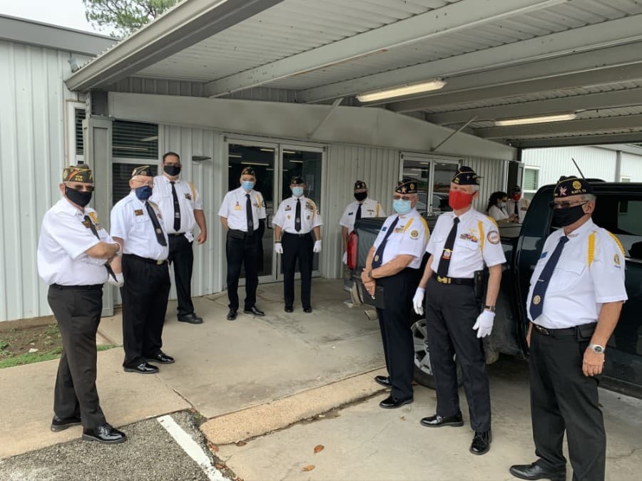 Katy VFW Post 9182 held two events to honor the fallen for Memorial Day. (Courtesy Don Byrne)